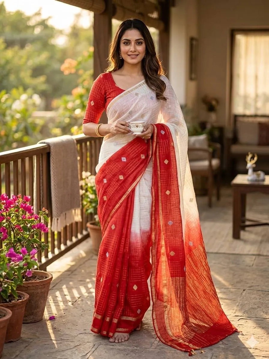 Laxmi 1098 Soft Chinon Silk Jacquard Work Saree Collection