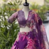 Beautiful SWT 340 Organza Silk Printed Lehenga Choli Collection 2026