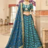 Zeel 7426 Art Silk Sequins Embroidery Work Wedding Lehenga Choli