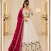 Zarin 309 Darpani Chinon Silk Thread Embroidery Work Lehenga Choli Collection