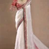 Deepika 627 Tibby Silk Thread Work Designer Wedding Wear Saree