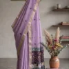 RGS Elegant Jamdani Weaving Work Saree Wholesale Surat