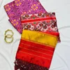 RGS Patola Silk Ikkat Prined Zari Saree Wholesale Surat