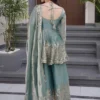 FFD Fandy Embroidery Sharara Suit Wholesale Online Surat