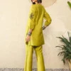 FFD Crepe Embroidery Office Wear Co Ord Set Wholesale Surat