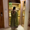 Latest NFD 5061 Vichitra Silk Embroidery Anarkali Gown Dress Wholesale Surat 2026