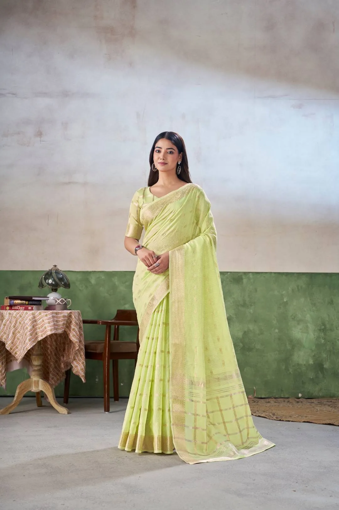 Beautiful Laxmi 1064 Cotton Silk Office & Daily Wear Saree Wholesale Surat 2026
