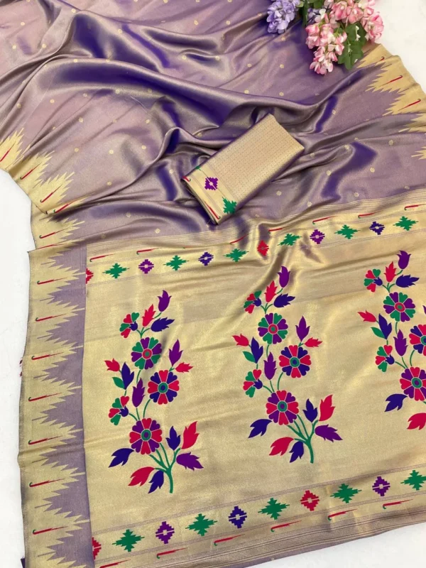 Launching Laxmi 1067 Tissue Silk Weaving Efstival Saree Wholesale Surat 2026