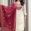 Stylish Yasu Jumkha Zari Work Banarasi Readymade Dress Suit Wholesale Surat 2026