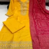 Beautiful Yasu Haldi Banarasi Jequard Festival Readymade Dress Wholesale Surat 2026
