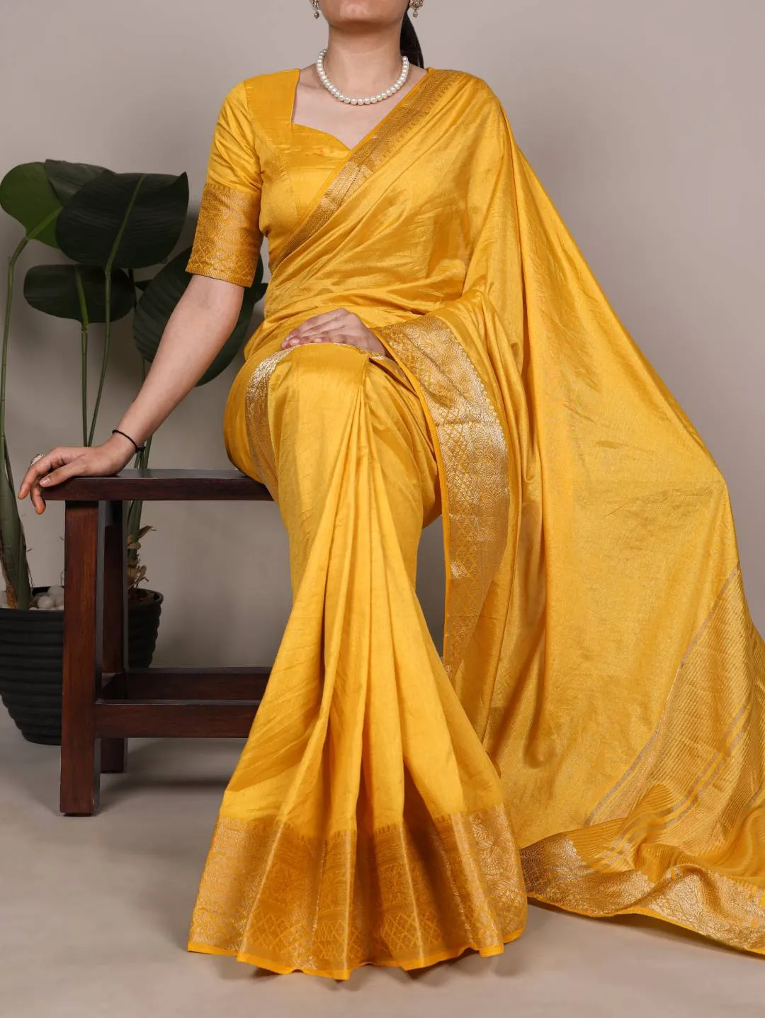 Beautiful WMN 7915 Nylon Dola Silk Weaving Work Saree Wholesale Surat 2026