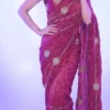 Launching RGS Gold Crush Sequence Work Party Wear Saree Wholesale Surat 2026
