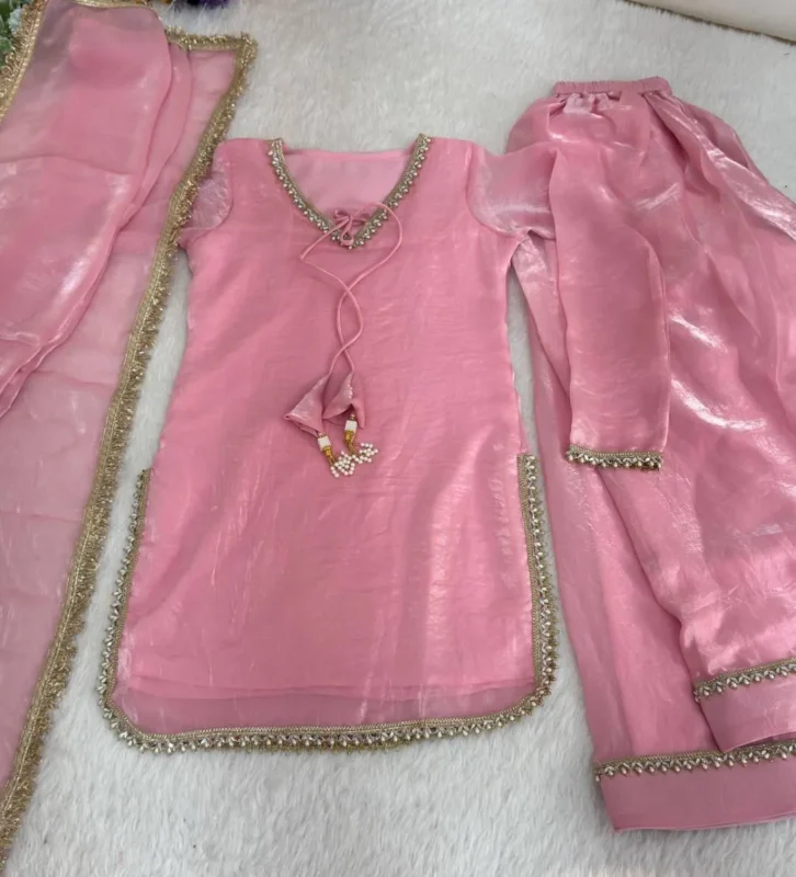 Launching Alia 563 Fendi Satin Silk Hand Made Readymade Dress Wholesale Surat 2026