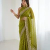 Launching Kiara Lina Viscose Jaquard Butti Silk Festival Saree Wholesale Surat 2026