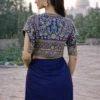 Beautiful BDB 67 Crep Silk Embroidery Work Ready To Wear Saree Wholesale Surat 2026