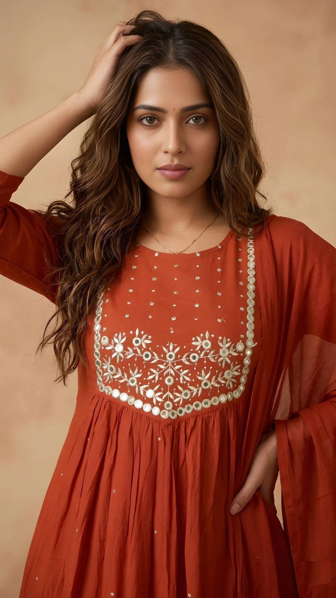 Launching Shiv 3009 Cambric Cotton Embroidery Work Festival Gown Wholesale Surat 2026
