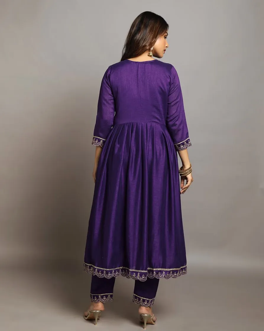 Buy LFK Radh Vichitra Embroidery Work Festival Gown Wholesale Surat 2026