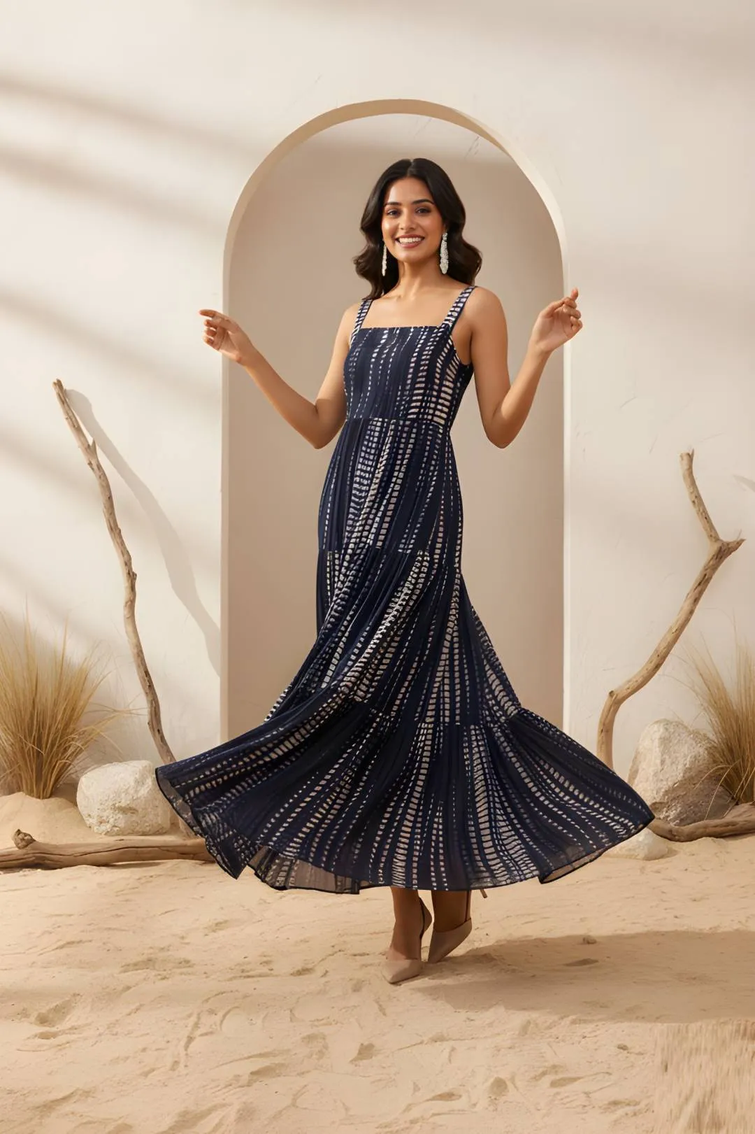 Beautiful Shiv 360 Georgette Fancy Chain Printed Gown Wholesale Surat 2026