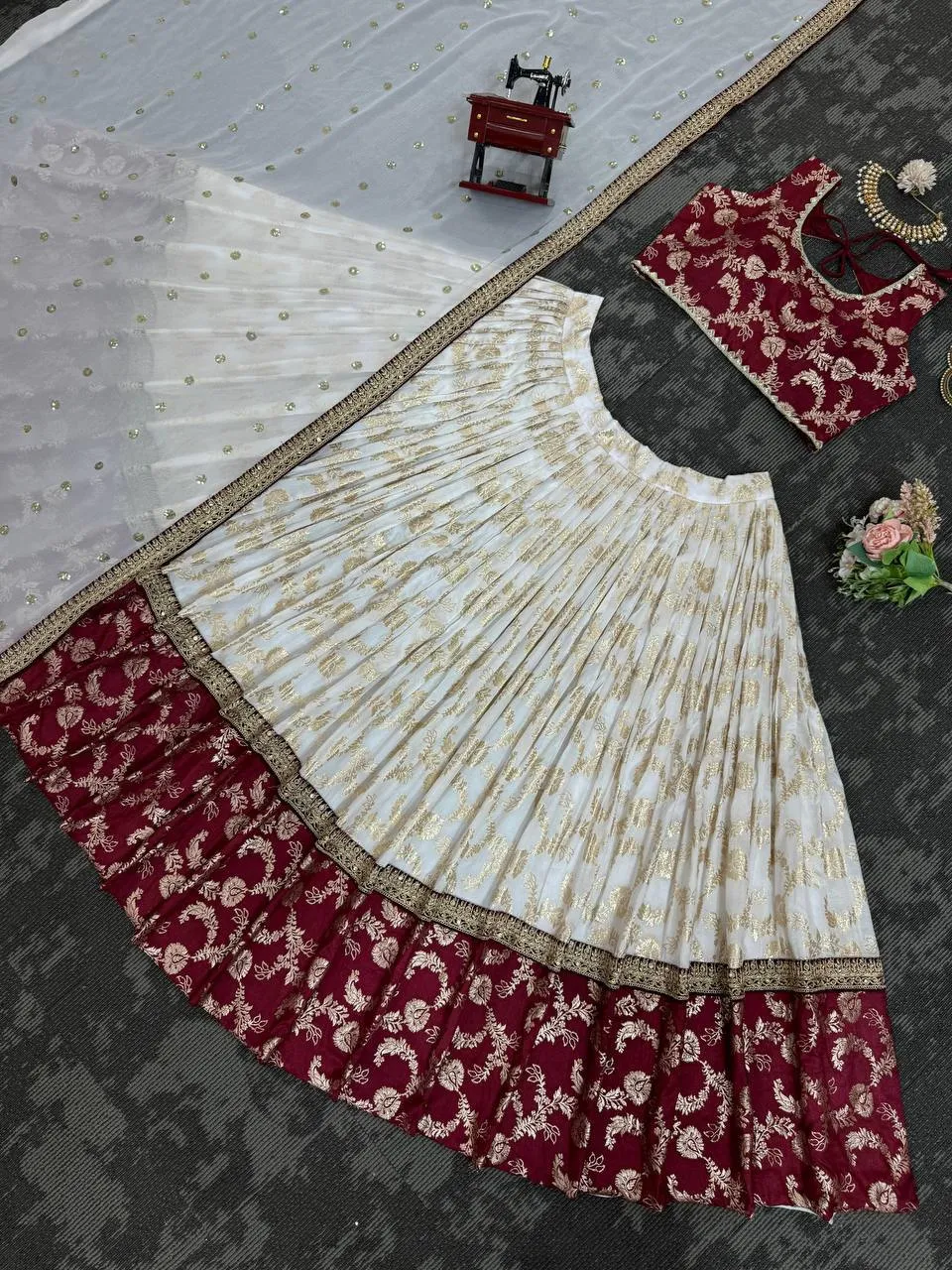 Latest Deepika 318 Jequrd Festival & Wedding Wear Lehenga Choli Wholesale Surat 2026