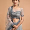 Zeel 7312 Net Embroidery Work Wedding Lehenga Choli Wholesale Surat