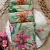 Stylish Kusum 850 Soft Linen Silk Printed Khatli Work Saree Wholesale Surat 2026