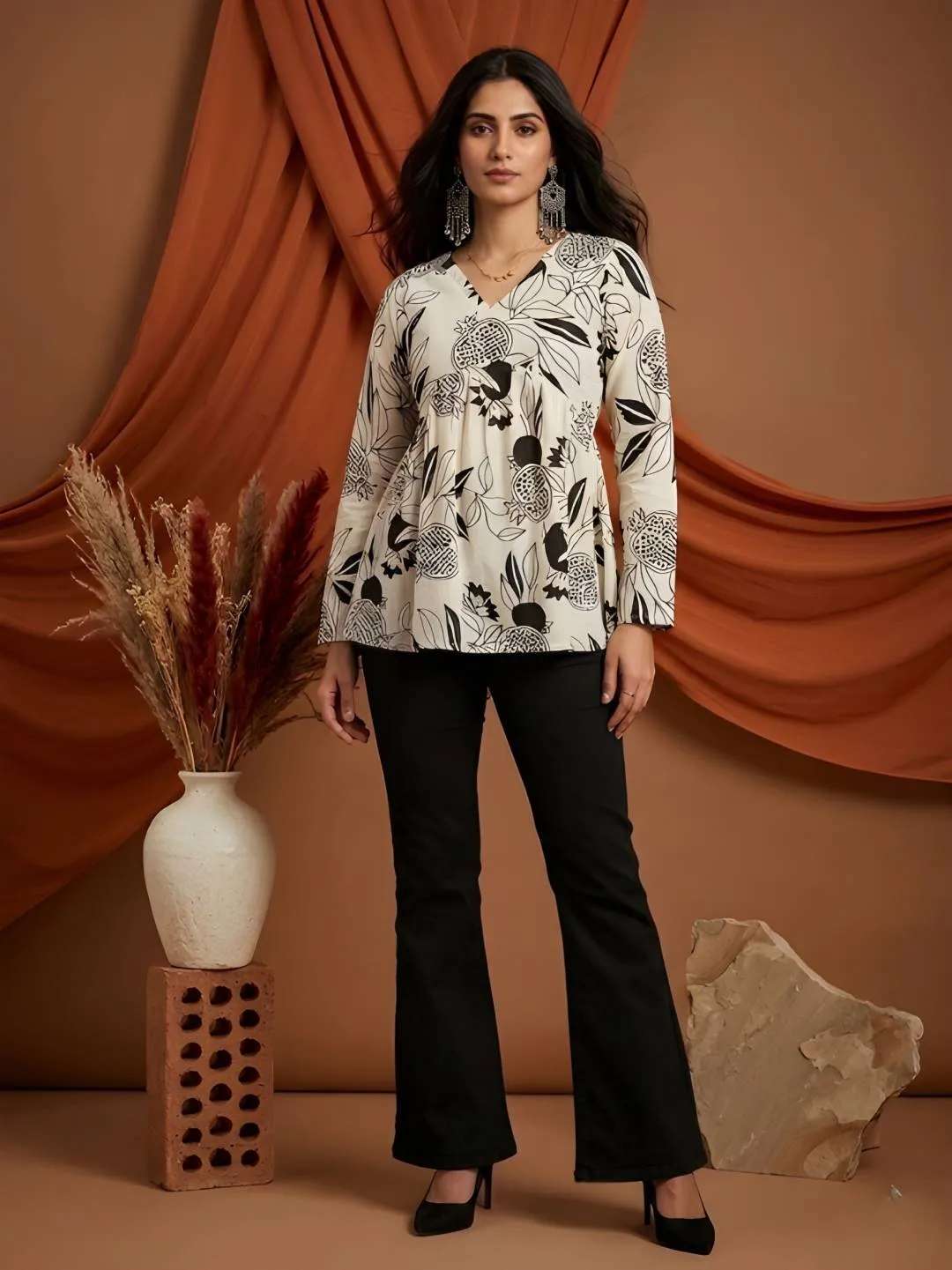 Latest Shiv 1049 Cotton Short Kurti &Top Office Wear Wholesale Surat 2026