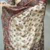 Beautiful WMS Semi Model Silk Ajarakh Printed Mirror Work Saree Wholesale Surat 2026