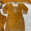 Buy NFD 5063 Chinon Silk Wedding Embroidery Pakistani Suit Wholesale Surat 2026