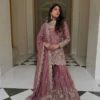 Buy Sabina 1712 Gmy Silk Embroidery Wedding Pakistani Gharara Suti Wholesale Surat 2026