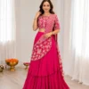Buy BDB 75 French Crep Silk Embroidey Festival Ready To Wear Saree Wholesale Surat 2026