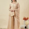 Latest ATQ Honey Crunchy Silk Sequence Work Top Sharara Set Wholesale Surat 2026