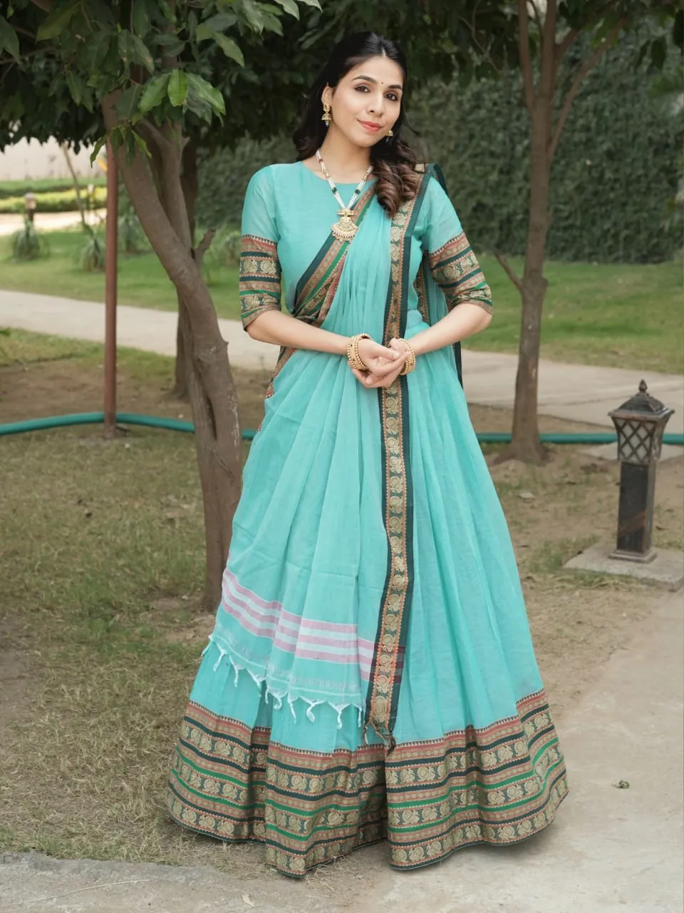 Beautiful WMT 8127 Chanderi Cotton Weaving Lehenga Choli Wholesale Surat 2026