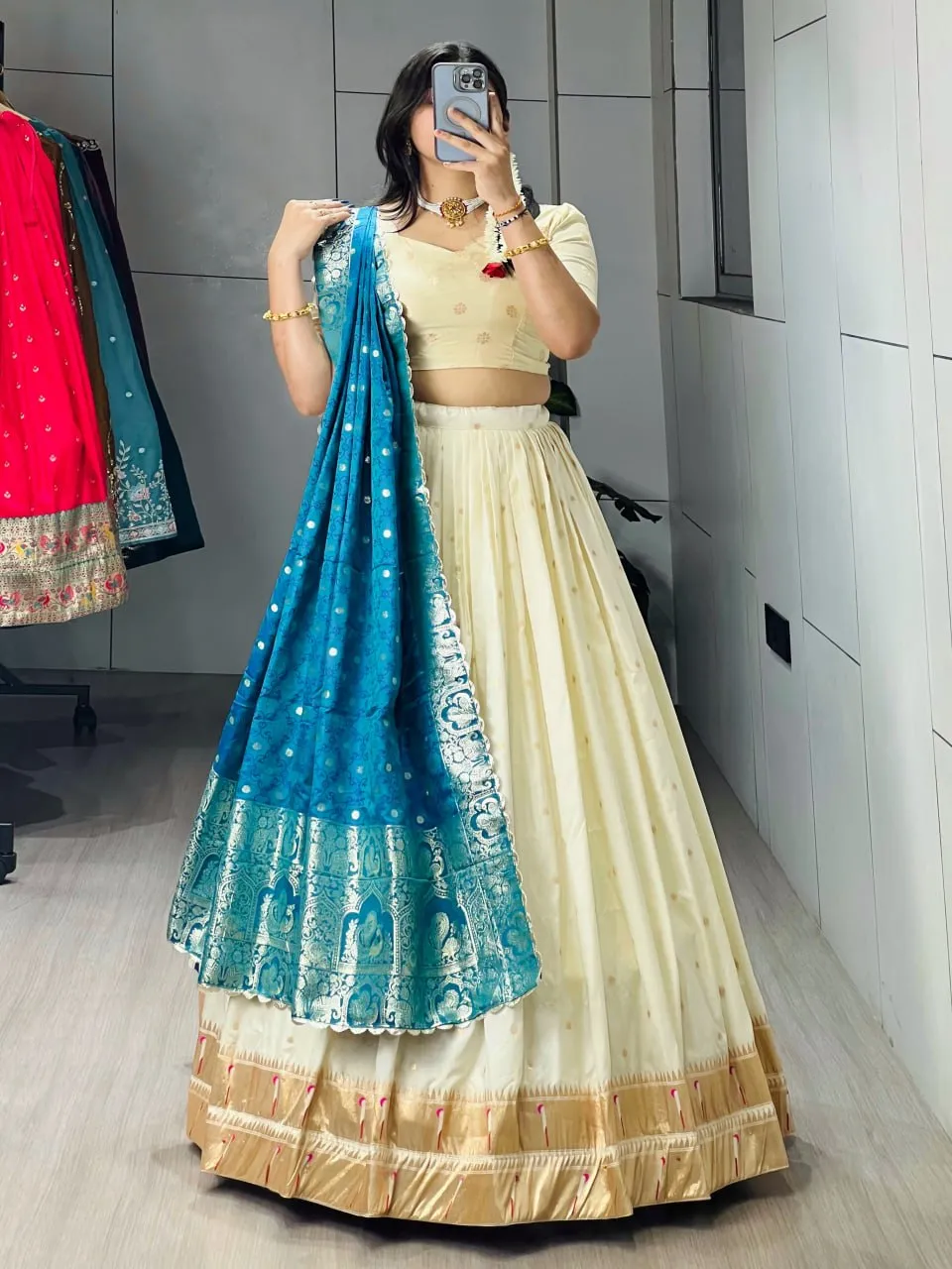 Stylish WMT 8149 Tatva Paithani Silk Zari Weaving Work Lehenga Choli Wholesale Surat 2026
