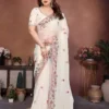 Launching Kiara Gucci3 Fendy Chiffon Silk Party Wear Saree Wholesale Surat 2026