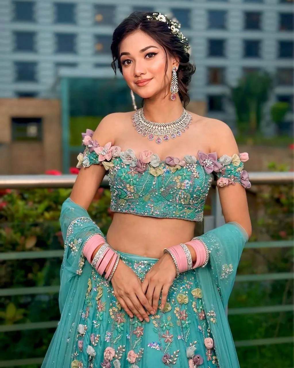 Launching SBD 1707 Georgette Embroidery Wedding Wear Lehenga Choli Wholesale Surat 2026