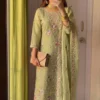 Latest SS2016 Anaya Organza Silk Embroidery Festival Readymade Dress Wholesale Surat 2026