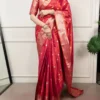 Stylish WMN 8003 Kasavu Zari Weaving Work Festival Saree Wholesale Surat 2026