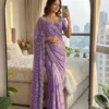 Stylish DKT 5169 Fandy Satin Sequins Work Wedding & Festival Saree 2026