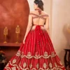 Buy DKT 5157 Georgeet Embroidery Work Party Wear Designer Lehenga Choli Collection 2026