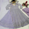 STD 6116 Georgette Sequins Work Tranding Anarkali Wedding Gown