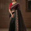 Latest RC1 Phantom Silk Embroidery Daily Wear Saree Wholesale 2026