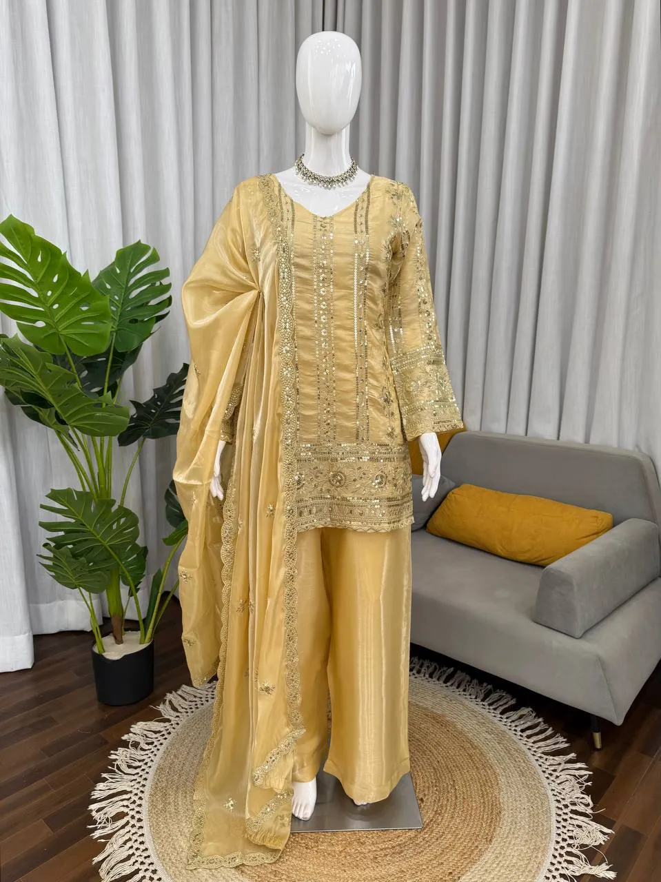 Buy Deepika 1583 Jmc Silk Thread Work Pakistani Designer Farshi Salwar Suit 2026