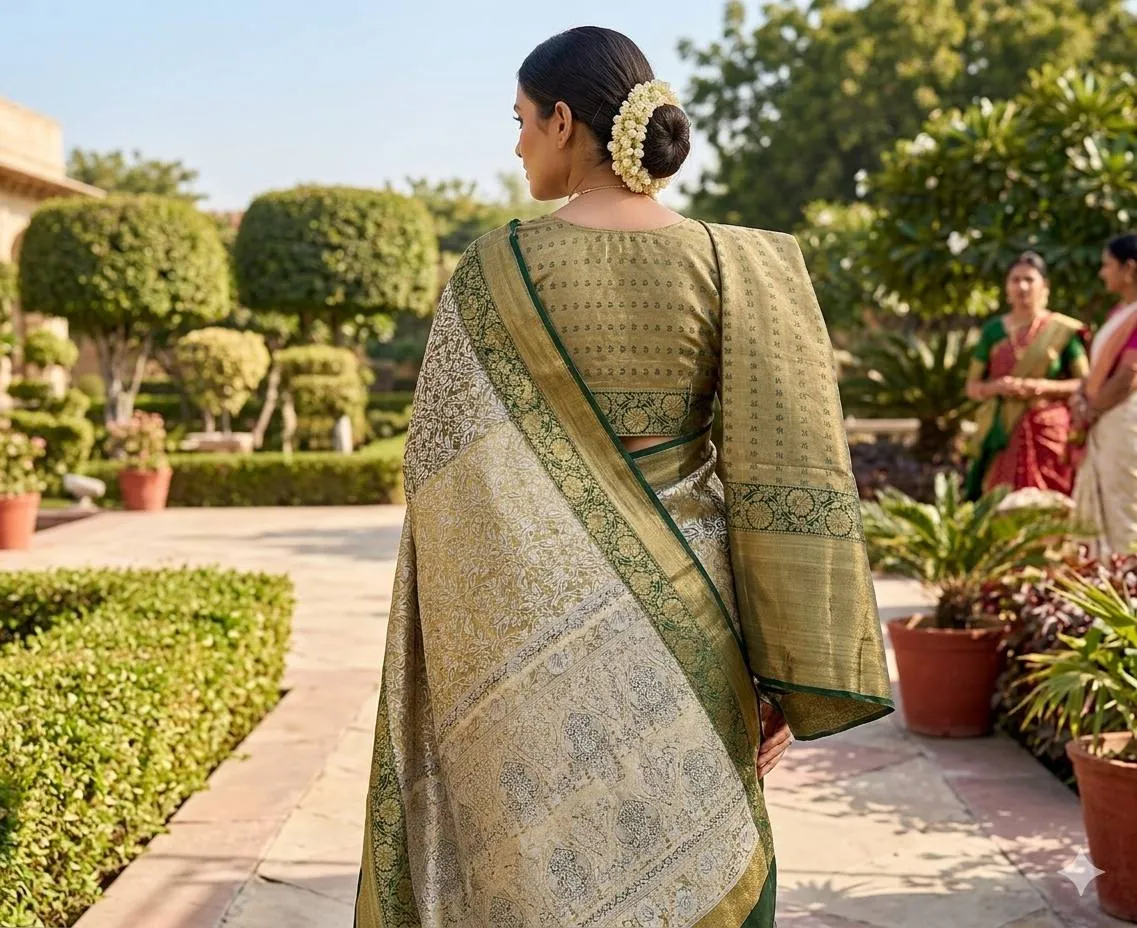Stylish Laxmi 88 Kanjivaram Silk Hand Loom Weaving Tranding Saree Wholesale Surat 2026