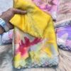 Stylish SNT Maheshwari Silk With Border Dimond Work 2026