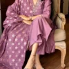 Zarin 12 Chanderi Embroidery Jacquard Work Office Wear Readymade Dress