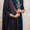 Latest Zarin 15 Chanderi Silk Embroidery Kurti Pant Dupatta Collection 2026