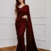 Launching Tamanna 3312 Georgette Bollywood Embroidery Party Wear Saree Wholesale Surat 2026