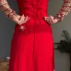 Launching Deepika 6022 Gorgette Thread Sequnce Work Kurti Pant Dupatta Set 2026