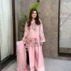 BV 469 Crape Silk Designer Embroidery Party Wear Kutri Pant Dupatta Set