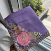 Latest Kiara Border Rangoli Silk Sequence Embroidery Saree 2026
